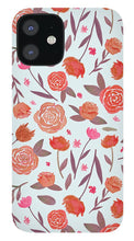 Load image into Gallery viewer, Red Floral Pattern - Phone Case