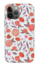 Load image into Gallery viewer, Red Floral Pattern - Phone Case