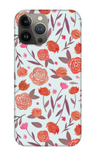 Load image into Gallery viewer, Red Floral Pattern - Phone Case