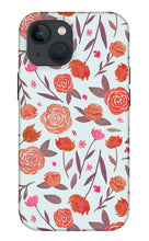 Load image into Gallery viewer, Red Floral Pattern - Phone Case