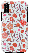 Load image into Gallery viewer, Red Floral Pattern - Phone Case