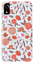 Load image into Gallery viewer, Red Floral Pattern - Phone Case