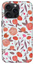 Load image into Gallery viewer, Red Floral Pattern - Phone Case