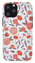 Load image into Gallery viewer, Red Floral Pattern - Phone Case