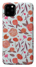 Load image into Gallery viewer, Red Floral Pattern - Phone Case