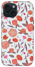 Load image into Gallery viewer, Red Floral Pattern - Phone Case