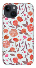 Load image into Gallery viewer, Red Floral Pattern - Phone Case