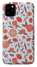 Load image into Gallery viewer, Red Floral Pattern - Phone Case