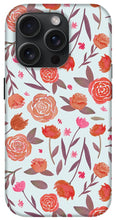 Load image into Gallery viewer, Red Floral Pattern - Phone Case
