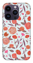 Load image into Gallery viewer, Red Floral Pattern - Phone Case