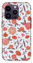 Load image into Gallery viewer, Red Floral Pattern - Phone Case