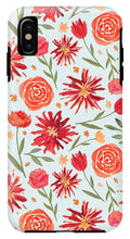 Load image into Gallery viewer, Red Flower Burst Pattern - Phone Case