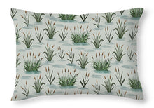 Load image into Gallery viewer, Reeds Pattern - Throw Pillow