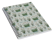 Load image into Gallery viewer, Reeds Pattern - Spiral Notebook