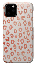 Load image into Gallery viewer, Rose Gold Leopard Print - Phone Case