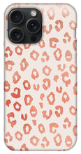 Load image into Gallery viewer, Rose Gold Leopard Print - Phone Case