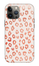 Load image into Gallery viewer, Rose Gold Leopard Print - Phone Case