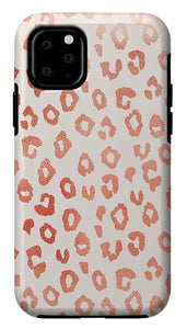 Rose Gold Leopard Print - Phone Case