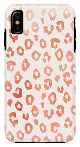 Rose Gold Leopard Print - Phone Case
