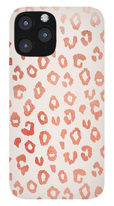 Rose Gold Leopard Print - Phone Case