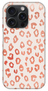 Rose Gold Leopard Print - Phone Case