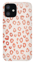Load image into Gallery viewer, Rose Gold Leopard Print - Phone Case