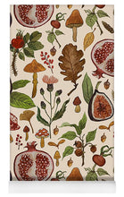 Load image into Gallery viewer, Rose hips, fruit, and leaves  - Yoga Mat