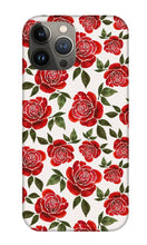 Load image into Gallery viewer, Rose Watercolor Pattern - Phone Case