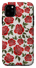 Load image into Gallery viewer, Rose Watercolor Pattern - Phone Case