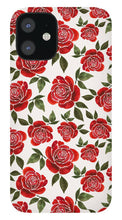 Load image into Gallery viewer, Rose Watercolor Pattern - Phone Case
