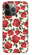 Load image into Gallery viewer, Rose Watercolor Pattern - Phone Case