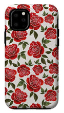 Load image into Gallery viewer, Rose Watercolor Pattern - Phone Case