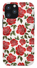 Load image into Gallery viewer, Rose Watercolor Pattern - Phone Case