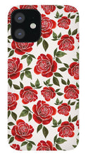 Load image into Gallery viewer, Rose Watercolor Pattern - Phone Case