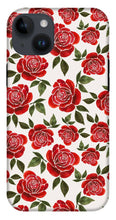 Load image into Gallery viewer, Rose Watercolor Pattern - Phone Case