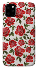 Load image into Gallery viewer, Rose Watercolor Pattern - Phone Case