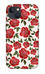Rose Watercolor Pattern - Phone Case