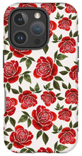 Load image into Gallery viewer, Rose Watercolor Pattern - Phone Case