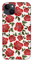 Load image into Gallery viewer, Rose Watercolor Pattern - Phone Case