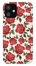 Load image into Gallery viewer, Rose Watercolor Pattern - Phone Case