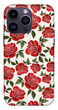 Load image into Gallery viewer, Rose Watercolor Pattern - Phone Case