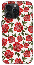 Load image into Gallery viewer, Rose Watercolor Pattern - Phone Case