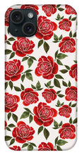 Load image into Gallery viewer, Rose Watercolor Pattern - Phone Case