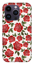 Load image into Gallery viewer, Rose Watercolor Pattern - Phone Case