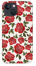 Load image into Gallery viewer, Rose Watercolor Pattern - Phone Case