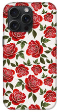 Load image into Gallery viewer, Rose Watercolor Pattern - Phone Case
