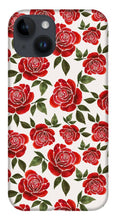 Load image into Gallery viewer, Rose Watercolor Pattern - Phone Case