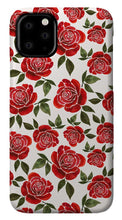Load image into Gallery viewer, Rose Watercolor Pattern - Phone Case