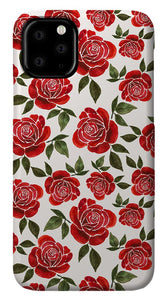 Rose Watercolor Pattern - Phone Case
