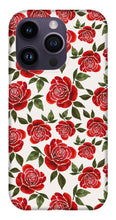 Load image into Gallery viewer, Rose Watercolor Pattern - Phone Case